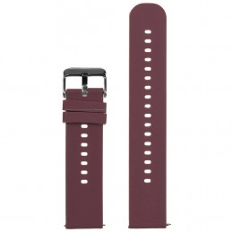 U27 rubber watch strap - purple/black - 20mmPasek gumowy do zegarka U27 - fioletowy/czarny - 20mm