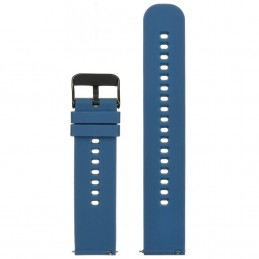 U27 rubber watch strap - navy blue/black - 22mmPasek gumowy do zegarka U27 - granatowy/czarny - 22mm