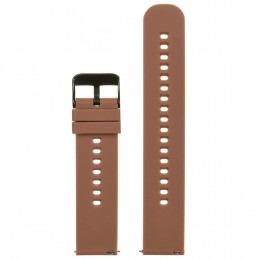 U27 rubber watch strap - brown/black - 22mmPasek gumowy do zegarka U27 - brązowy/czarny - 22mm