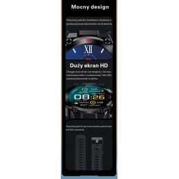 GRAVITY GT8-2 MEN'S SMARTWATCH - with GPS (sg017b)SMARTWATCH MĘSKI GRAVITY GT8-2 - GPS (sg017b)