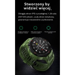 GRAVITY GT7-2 MEN'S SMARTWATCH - MAKING CALLS (sg016b)SMARTWATCH MĘSKI GRAVITY GT7-2 - WYKONYWANIE POŁĄCZEŃ (sg016b)