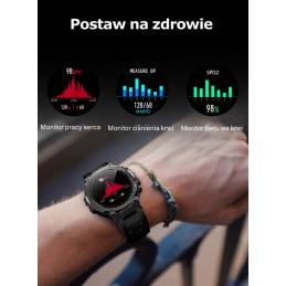 GRAVITY GT7-3 MEN'S SMARTWATCH - MAKING CALLS (sg016c)SMARTWATCH MĘSKI GRAVITY GT7-3 - WYKONYWANIE POŁĄCZEŃ (sg016c)