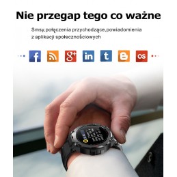 GRAVITY GT7-4 MEN'S SMARTWATCH - MAKING CALLS (sg016d)SMARTWATCH MĘSKI GRAVITY GT7-4 - WYKONYWANIE POŁĄCZEŃ (sg016d)