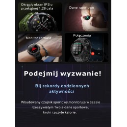 GRAVITY GT7-5 MEN'S SMARTWATCH - MAKING CALLS (sg016e)SMARTWATCH MĘSKI GRAVITY GT7-5 - WYKONYWANIE POŁĄCZEŃ (sg016e)