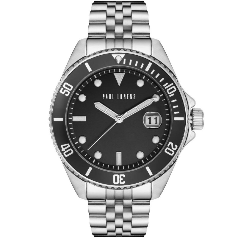 PAUL LORENS MALE WATCH - PL13030B-1C1 (zg350a) + BOX  ZEGAREK MĘSKI PAUL LORENS - PL13030B-1C1 (zg350a) + BOX