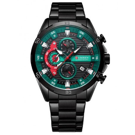 CURREN MEN'S WATCH 8402 CHRONOGRAPH (zc029b) +BOX