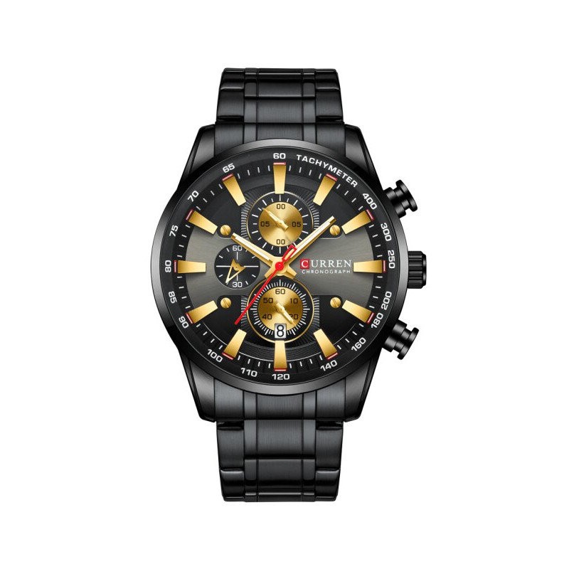 ZEGAREK MĘSKI CURREN 8351 (zc022c) - CHRONOGRAF + BOX  ZEGAREK MĘSKI CURREN 8351 (zc022c) - CHRONOGRAF + BOX