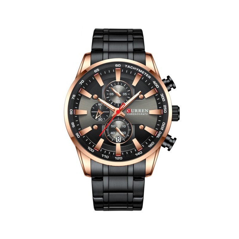 ZEGAREK MĘSKI CURREN 8351 (zc022d) - CHRONOGRAF + BOX  ZEGAREK MĘSKI CURREN 8351 (zc022d) - CHRONOGRAF + BOX