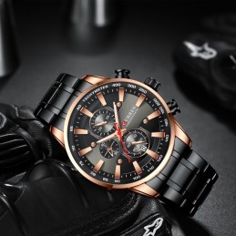 ZEGAREK MĘSKI CURREN 8351 (zc022d) - CHRONOGRAF + BOXZEGAREK MĘSKI CURREN 8351 (zc022d) - CHRONOGRAF + BOX