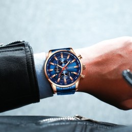 ZEGAREK MĘSKI CURREN 8351 (zc022e) - CHRONOGRAF + BOXZEGAREK MĘSKI CURREN 8351 (zc022e) - CHRONOGRAF + BOX