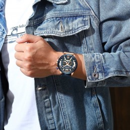 CURREN MEN'S WATCH 8329 (zc027e) - CHRONOGRAPH + BOXZEGAREK MĘSKI CURREN 8329 (zc027e) - CHRONOGRAF + BOX