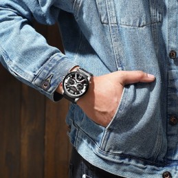 CURREN MEN'S WATCH 8329 (zc027a) - CHRONOGRAPH + BOXZEGAREK MĘSKI CURREN 8329 (zc027a) - CHRONOGRAF + BOX