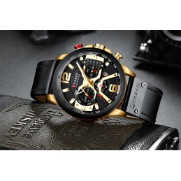 CURREN MEN'S WATCH 8329 (zc027b) - CHRONOGRAPH + BOXZEGAREK MĘSKI CURREN 8329 (zc027b) - CHRONOGRAF + BOX