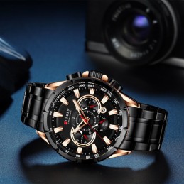 CURREN 8363 MEN'S WATCH (zc018c) - CHRONOGRAPHZEGAREK MĘSKI CURREN 8363 (zc018c) - CHRONOGRAF