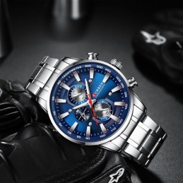 ZEGAREK MĘSKI CURREN 8351 (zc022a) - CHRONOGRAF + BOXZEGAREK MĘSKI CURREN 8351 (zc022a) - CHRONOGRAF + BOX