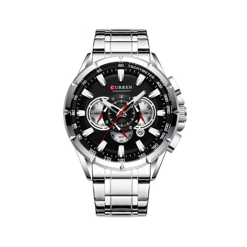 CURREN 8363 MEN'S WATCH (zc018b) - CHRONOGRAPH  ZEGAREK MĘSKI CURREN 8363 (zc018b) - CHRONOGRAF