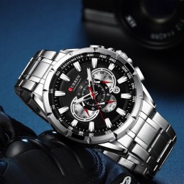 CURREN 8363 MEN'S WATCH (zc018b) - CHRONOGRAPHZEGAREK MĘSKI CURREN 8363 (zc018b) - CHRONOGRAF