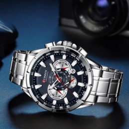 CURREN 8363 MEN'S WATCH (zc018a) - CHRONOGRAPHZEGAREK MĘSKI CURREN 8363 (zc018a) - CHRONOGRAF