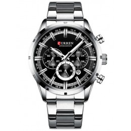 MEN'S WATCH CURREN 8355 CHRONOGRAPH (zc028c) +BOXZEGAREK MĘSKI CURREN 8355- CHRONOGRAF (zc028c) + BOX