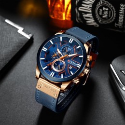 CURREN MEN'S WATCH 8346 (zc026e) - CHRONOGRAPHZEGAREK MĘSKI CURREN 8346 (zc026d) - CHRONOGRAF