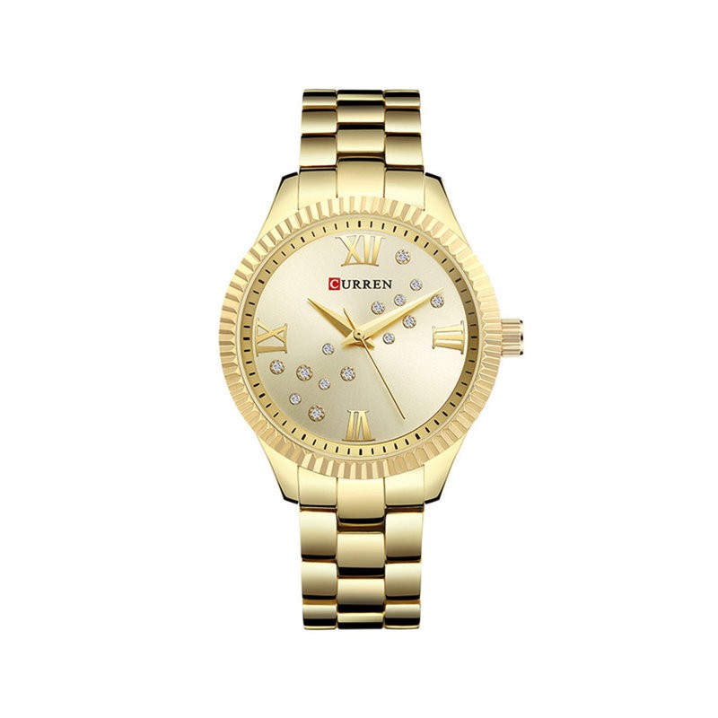 WOMEN'S WATCH CURREN 9009 (zc508b) + BOX  ZEGAREK DAMSKI CURREN 9009 (zc508b) + BOX