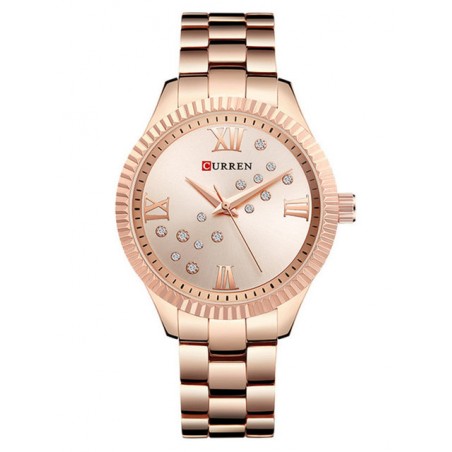 WOMEN'S WATCH CURREN 9009 (zc508c) + BOX