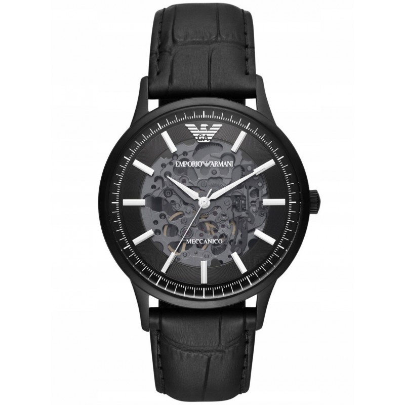 Zegarek męski EMPORIO ARMANI SKELETON AUTOMATIC AR60042 (zi055c)  Zegarek męski EMPORIO ARMANI SKELETON AUTOMATIC AR60042 (zi055c)