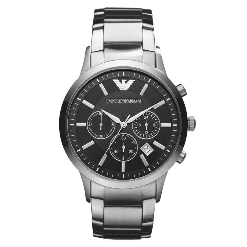 MEN'S WATCH EMPORIO ARMANI AR2434 - RENATO + BOX  ZEGAREK MĘSKI EMPORIO ARMANI AR2434 - RENATO (zi008a)