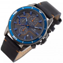 MEN'S WATCH PERFECT CH02L - CHRONOGRAPH (zp351j) + BOXZEGAREK MĘSKI PERFECT CH02L - CHRONOGRAF (zp351j) + BOX