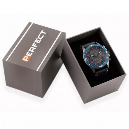 MEN'S WATCH PERFECT CH02L - CHRONOGRAPH (zp351j) + BOXZEGAREK MĘSKI PERFECT CH02L - CHRONOGRAF (zp351j) + BOX