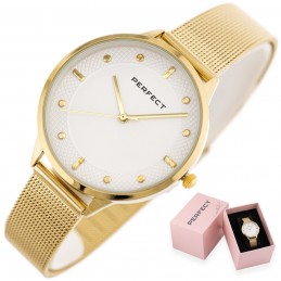 PERFECT F369-03 WOMEN'S WATCH (zp515b) + BOXZEGAREK DAMSKI PERFECT F369-03 (zp515b) + BOX
