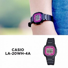 ZEGAREK DZIECIĘCY CASIO LA-20WH-4ADF  + BOXZEGAREK DAMSKI CASIO LA-20WH-4ADF (zd596c)