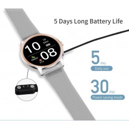 Rubicon RNBE66 WOMEN'S SMARTWATCH - OWNER'S WATCH (sr014b)SMARTWATCH Rubicon RNBE66 - WŁASNE TARCZE (sr014b)