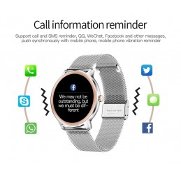 Rubicon RNBE66 WOMEN'S SMARTWATCH - OWNER'S WATCH (sr014b)SMARTWATCH Rubicon RNBE66 - WŁASNE TARCZE (sr014b)