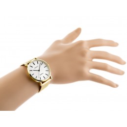 WOMEN'S WATCH PERFECT E334 - mesh (zp932e) + BOXZEGAREK DAMSKI PERFECT E334 - siatka (zp932e) + BOX