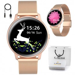 WOMEN'S SMARTWATCH G. Rossi SW015-4 rosegold (sg010d)SMARTWATCH G. Rossi SW015-4 rosegold (sg010d)