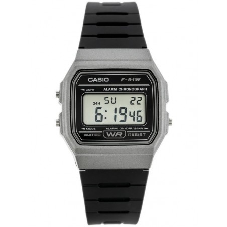 ZEGAREK MĘSKI CASIO F-91WM-1BDF (zd102d)  + BOX