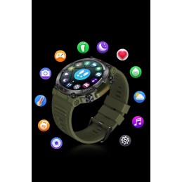 GRAVITY GT7-2 PRO MEN'S SMARTWATCH - MAKING CALLS, PULSOKSYMETER (sg018b)SMARTWATCH MĘSKI Gravity GT7-2 PRO - WYKONYWANIE POŁĄCZEŃ, PULSOKSYMETR (sg018b)