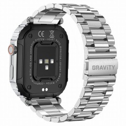 SMARTWATCH MĘSKI GRAVITY GT6-7 - WYKONYWANIE POŁĄCZEŃ, MONITOR SNU (sg020g)SMARTWATCH MĘSKI Gravity GT6-7 - WYKONYWANIE POŁĄCZEŃ, MONITOR SNU (sg020g)