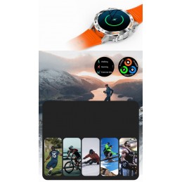 GRAVITY GT9-4 MEN'S SMARTWATCH - CONNECTIONS MAKER, PRESSURE METER (sg021d)SMARTWATCH MĘSKI Gravity GT9-4 - WYKONYWANIE POŁĄCZEŃ, CIŚNIENIOMIERZ (sg021d)