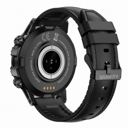 GRAVITY GT9-5 MEN'S SMARTWATCH - CONNECTIONS MAKER, PRESSURE METER (sg021e)SMARTWATCH MĘSKI Gravity GT9-5 - WYKONYWANIE POŁĄCZEŃ, CIŚNIENIOMIERZ (sg021e)