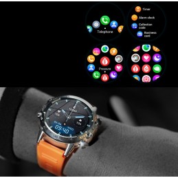 GRAVITY GT9-8 MEN'S SMARTWATCH - CONNECTIONS MAKER, PRESSURE METER (sg021h)SMARTWATCH MĘSKI Gravity GT9-8 - WYKONYWANIE POŁĄCZEŃ, CIŚNIENIOMIERZ (sg021h)