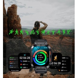 GRAVITY GT6-1 MEN'S SMARTWATCH - CALL EXECUTION, SNOW MONITOR (sg020a)SMARTWATCH MĘSKI Gravity GT6-1 - WYKONYWANIE POŁĄCZEŃ, MONITOR SNU (sg020a)