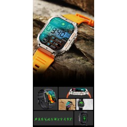 SMARTWATCH MEN'S GRAVITY GT6-3 - CONNECTIONS MAKER, SNOW MONITOR (sg020c)SMARTWATCH MĘSKI Gravity GT6-3 - WYKONYWANIE POŁĄCZEŃ, MONITOR SNU (sg020c)