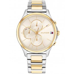 ZEGAREK DAMSKI TOMMY HILFIGER SKYLAR BICOLOR 1782264 + BOXZEGAREK DAMSKI TOMMY HILFIGER Eve 1782277 (zf547a)