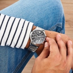 MEN'S WATCH EMPORIO ARMANI AR2434 - RENATO + BOXZEGAREK MĘSKI EMPORIO ARMANI AR2434 - RENATO (zi008a)