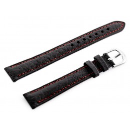 BISSET BS-157 leather watch strap - 14mmPasek skórzany do zegarka BISSET BS-157 - 14mm
