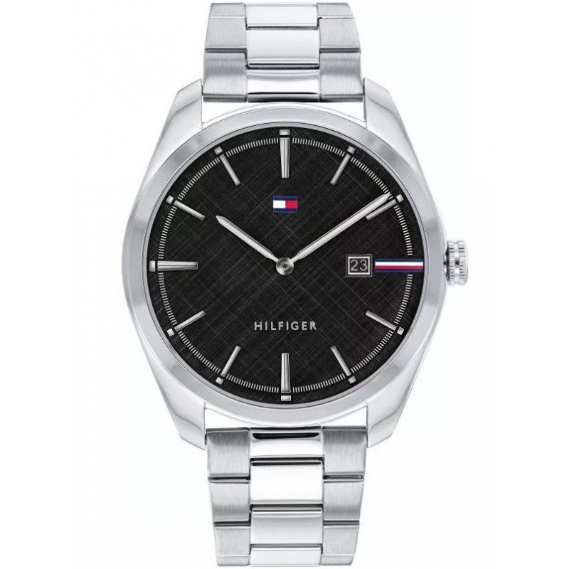 KLASYCZNY ZEGAREK MĘSKI TOMMY HILFIGER Theo 1710440 + BOX  ZEGAREK MĘSKI TOMMY HILFIGER Theo 1710440 (zf092a)