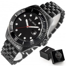 PAUL LORENS MALE WATCH - PL13030B-1A5 (zg350c) + BOXZEGAREK MĘSKI PAUL LORENS - PL13030B-1A5 (zg350c) + BOX