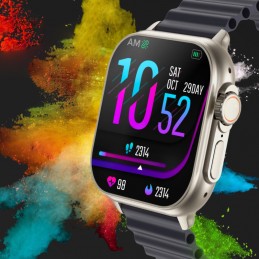 SMARTWATCH UNISEX Rubicon RNCF17 - BLUETOOTH CALL, WIRELESS CHARGING (sr059c)SMARTWATCH UNISEX Rubicon RNCF17 - BLUETOOTH CALL, ŁADOWANIE BEZPRZEWODOWE (sr059c)